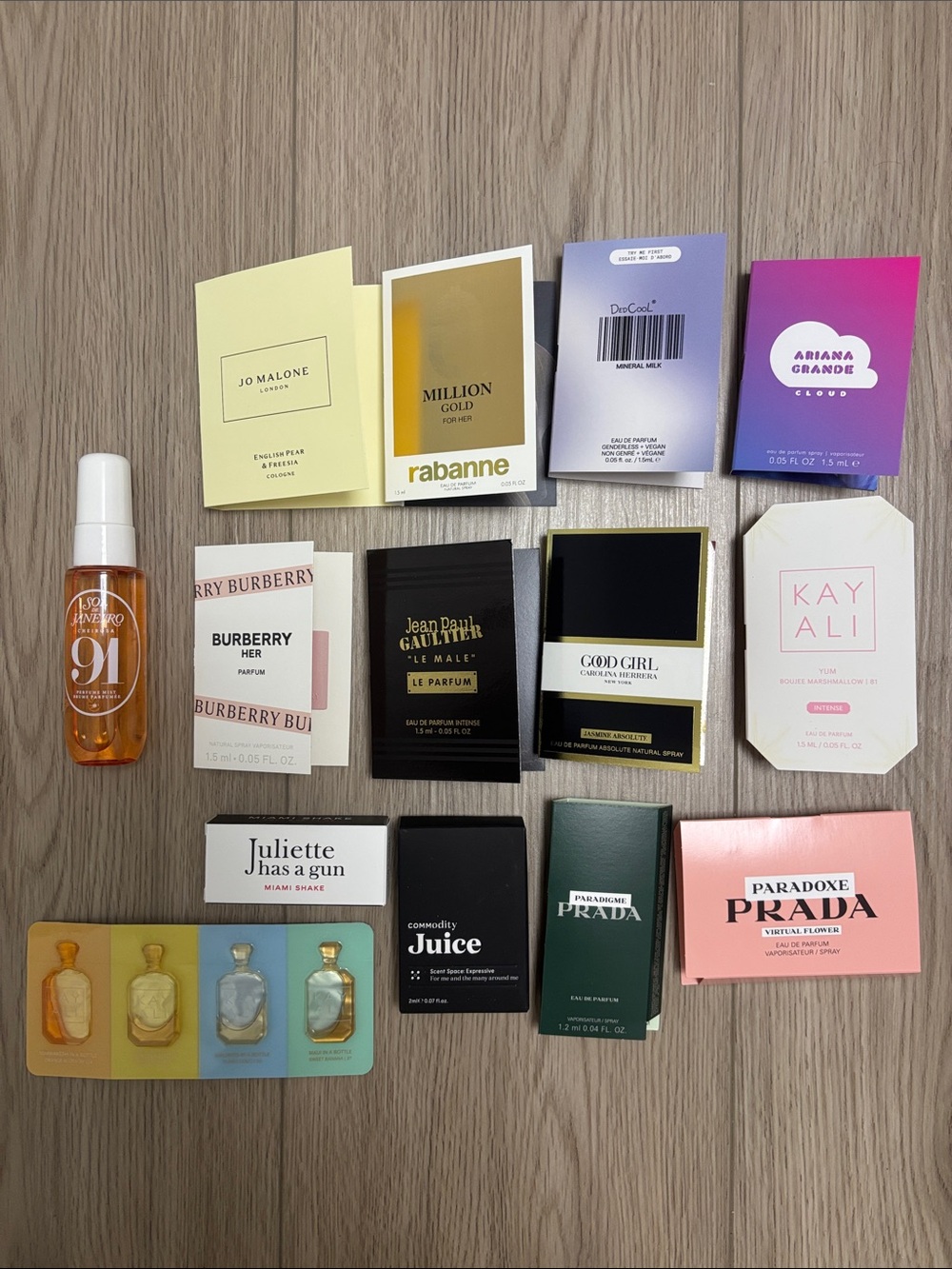 17 Assorted Designer Fragrance Sample Pack